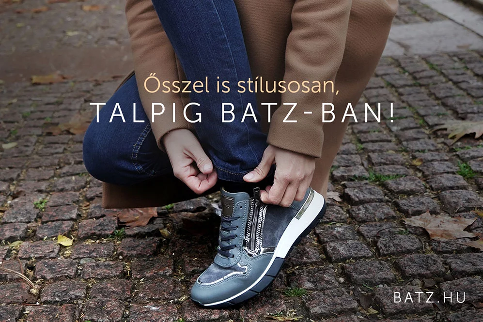 Légy merész, határozott Batz sneaker-ben! Az élet igazi rock and roll!