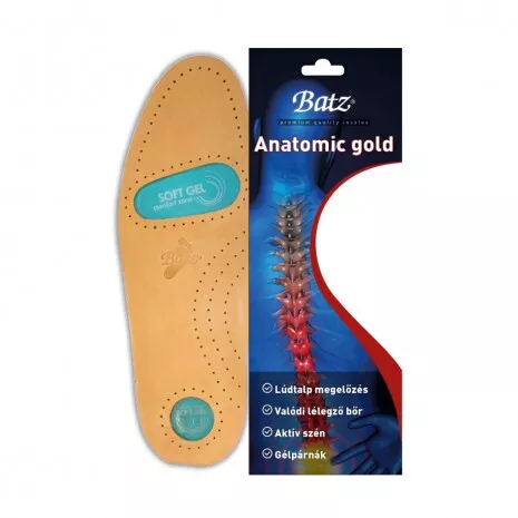 BATZ 915 Anatomic Gold talpbetét