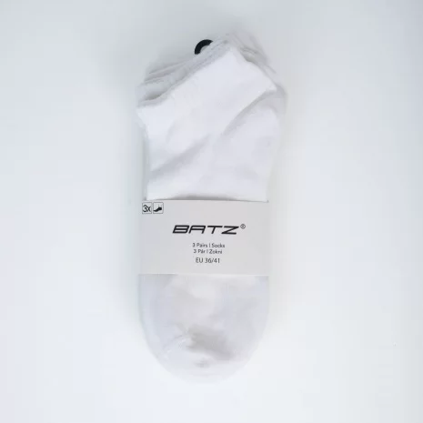 BATZ LifeStyle 3 pár One size (white/white/white) bokazokni