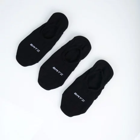 BATZ LifeStyle 3 pár Unisex (black/black/black) titokzokni