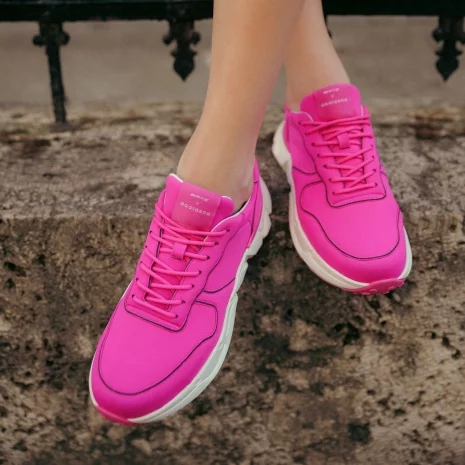 BATZ X DAALARNA Fuchsia (Pink-Off white)