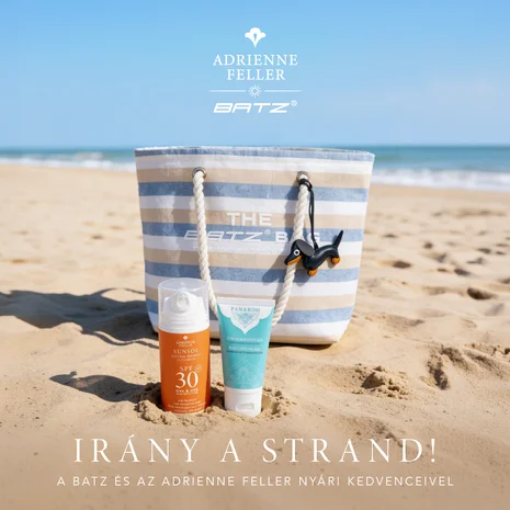 Batz X Adrienne Feller Summer Set (táska, naptej, hűsítő gél)