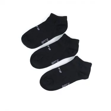 BATZ 3 pár One size (black/black/black) bokazokni