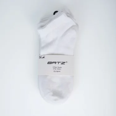 BATZ 3 pár One size (white/white/white) bokazokni