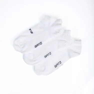BATZ 3 pár One size (white/white/white) bokazokni